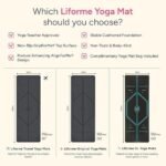 Liforme Original Yoga Mat – Free Yoga Bag Included – Patented Alignment System, Warrior-like Grip, Non-slip, Eco-friendly, sweat-resistant, long, wide, 4.2mm thick mat for comfort Visit the LIFORME Store - Image 3