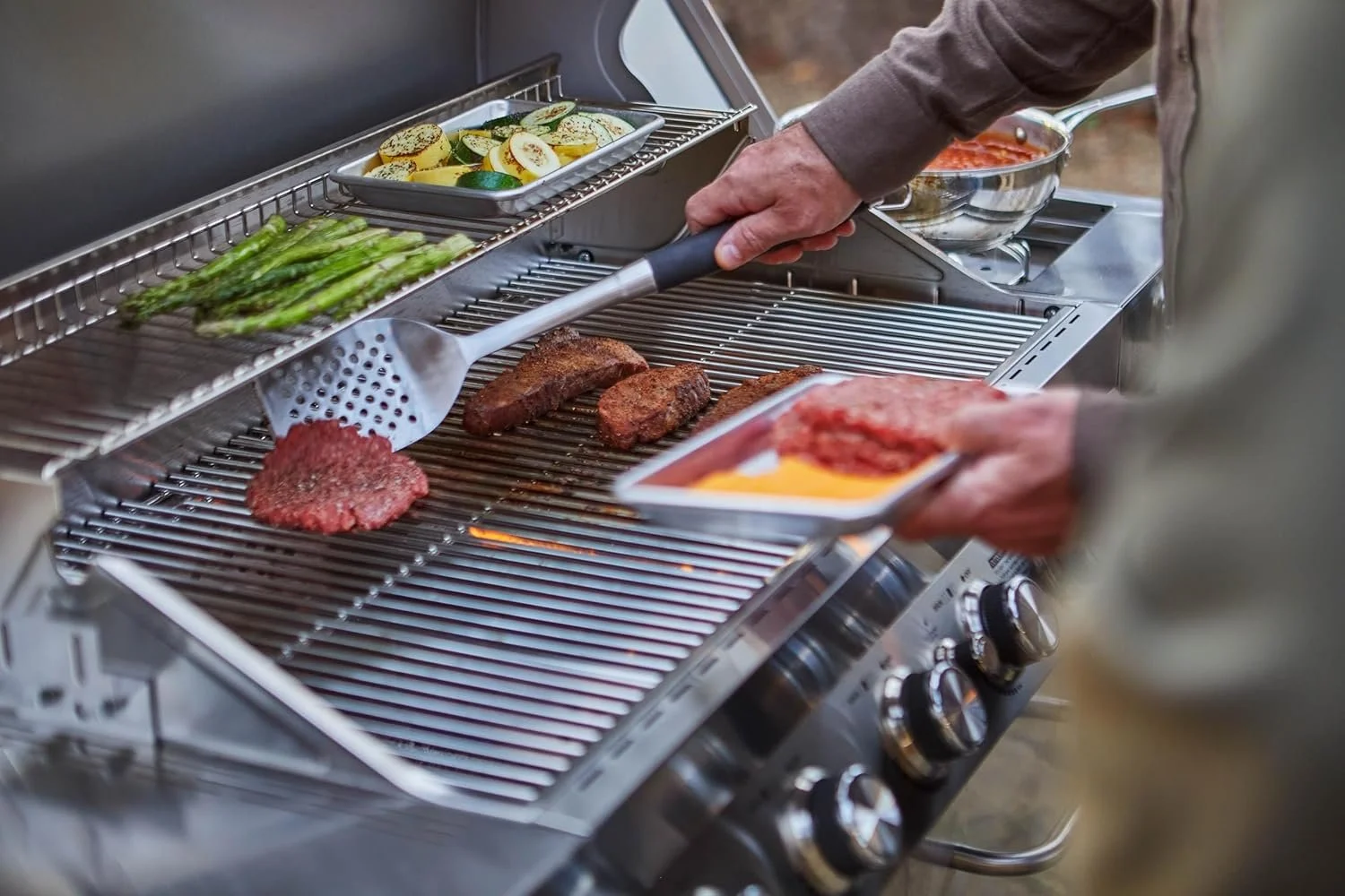 t3-1-1.webp Monument Grills 6-Burner Propane Gas Grills 77352 - Image 1