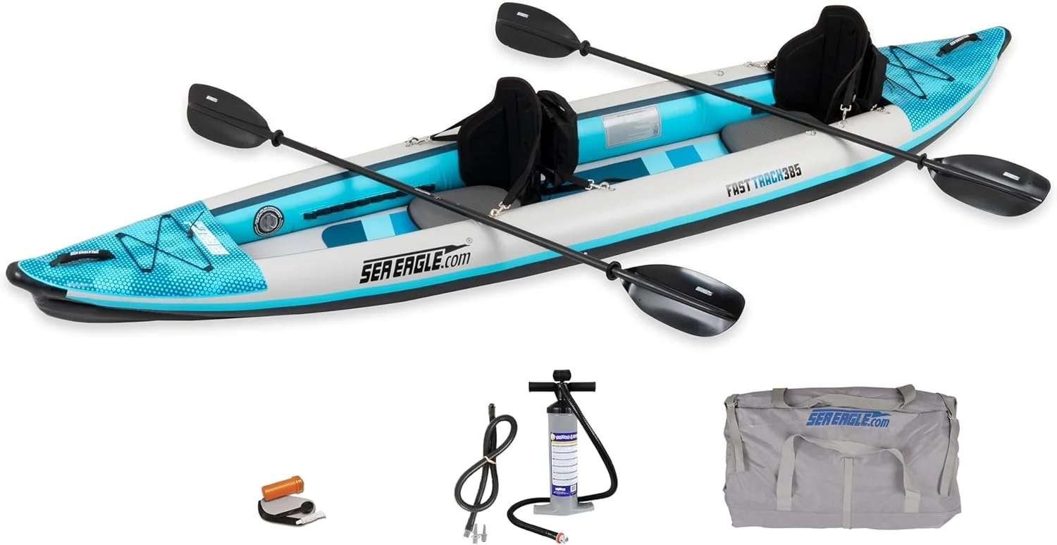 w1-13-1.webp Sea Eagle 385ft FastTrack™ V-bottom Inflatable Kayaks - Image 1